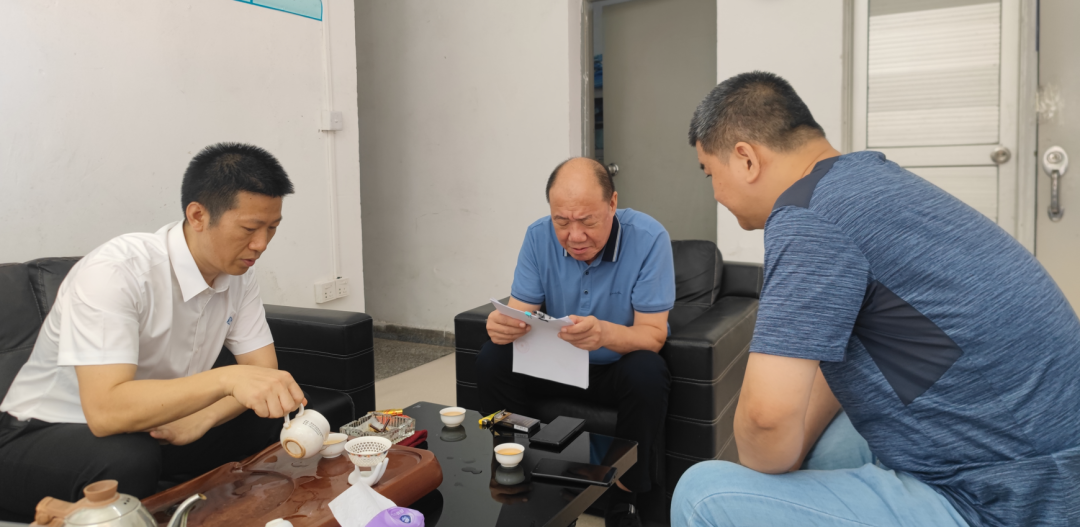 深圳市监理工程师协会领导莅临中水监理参观考察 