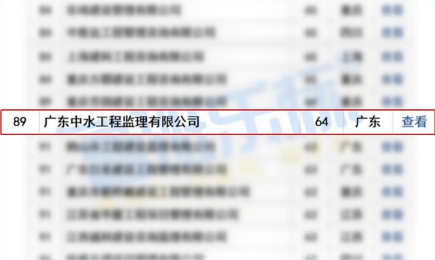 中水监理：2025上半年中标百强榜上的“破局者”